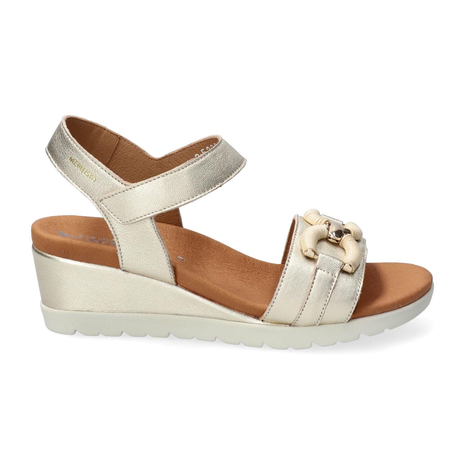 sandales femme modèle Youna Or - Mephisto